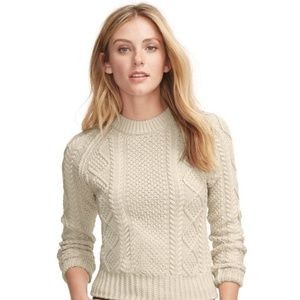 LL Bean Fisherman Sweater
